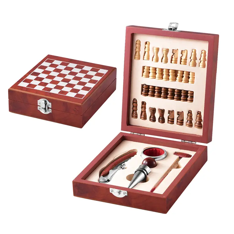 Schackträvin set